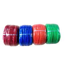 pp pe  plastic nylon rope with color rope 3mm diameter price $2.0